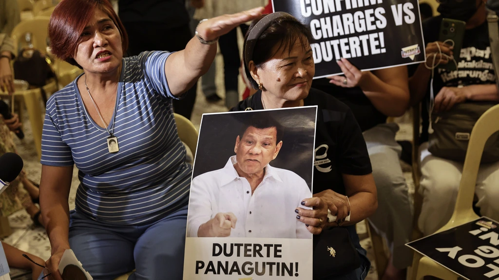 Foto: Strafhof gaat Filipijnse oud-president Duterte vervolgen voor moord